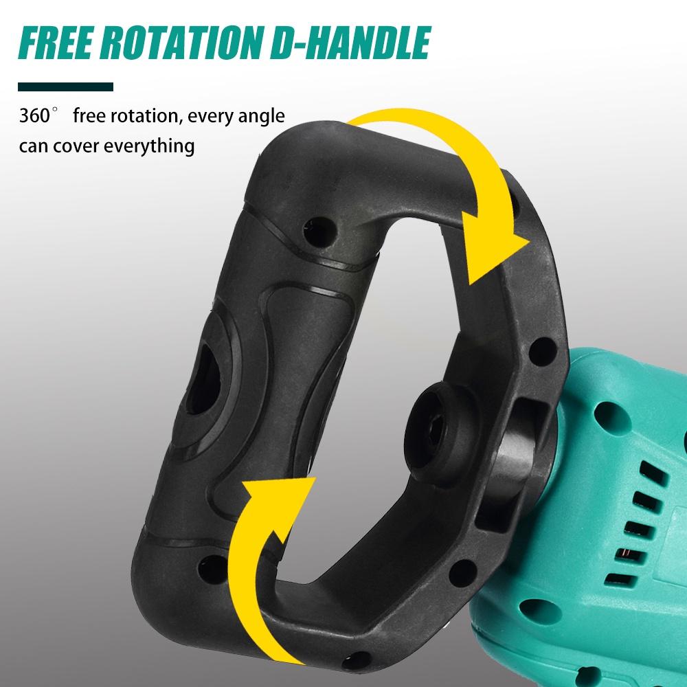 1700W Cordless Brushless Electric Drill Electric Screwdriver 13mm 1/2"" Chuck Fishing Ice Drill Power Tool For 18V Battery