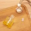 1Pcs Refillable Car Essential Oil Diffuser Bottle Empty Car Air Freshener Pendant Perfume Glass Bottle With Wooden Caps