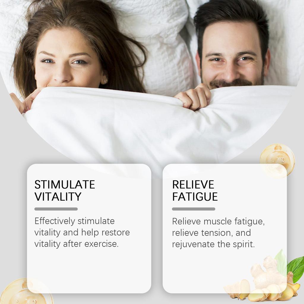 Men's Massage Oil Is A Refreshing and Nourishing Essential Oil That Is Soft, Gentle, and Clean for The Body