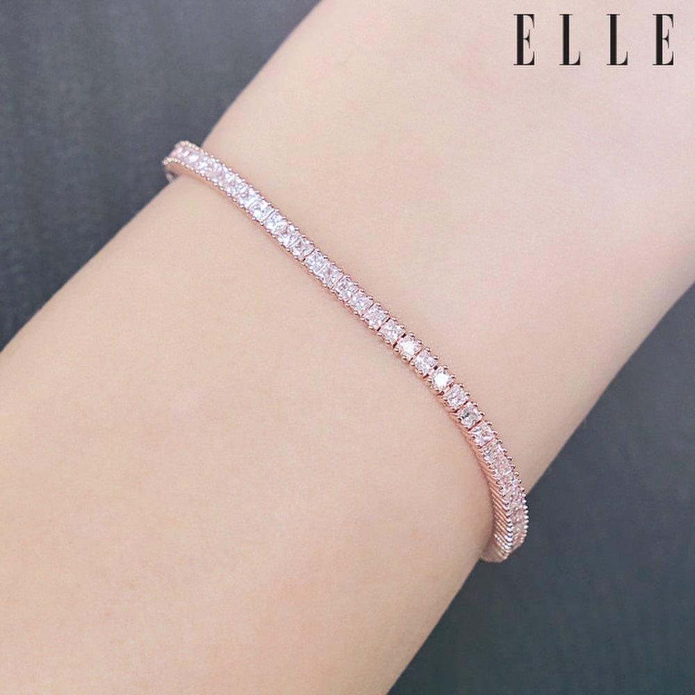 Bold Square Cubic Bracelet Elbrbb087