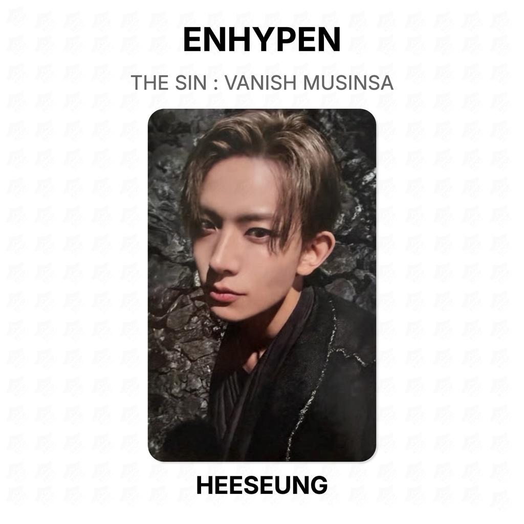 ENHYPEN THE SIN : VANISH MUSINSA Official Photocard