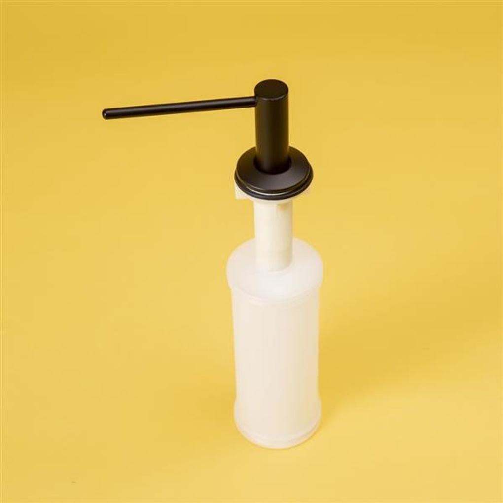 Simpleline sink dispenser built-in kitchen detergent pump black