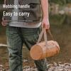 Camping Ground Nail & Tool Storage Bag - Portable Cylinder Organizer for Outdoor Accessories