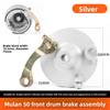 Durable Drum Brake Assembly for E-Vehicles - Heavy-Duty Brake Kit Compatible with Most Electric Bike/Scooter Models