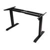 Height Adjustable Desk Frame 120KG Load Bearing Heavy Duty Electric Standing Table Base 100‑240V US Plug