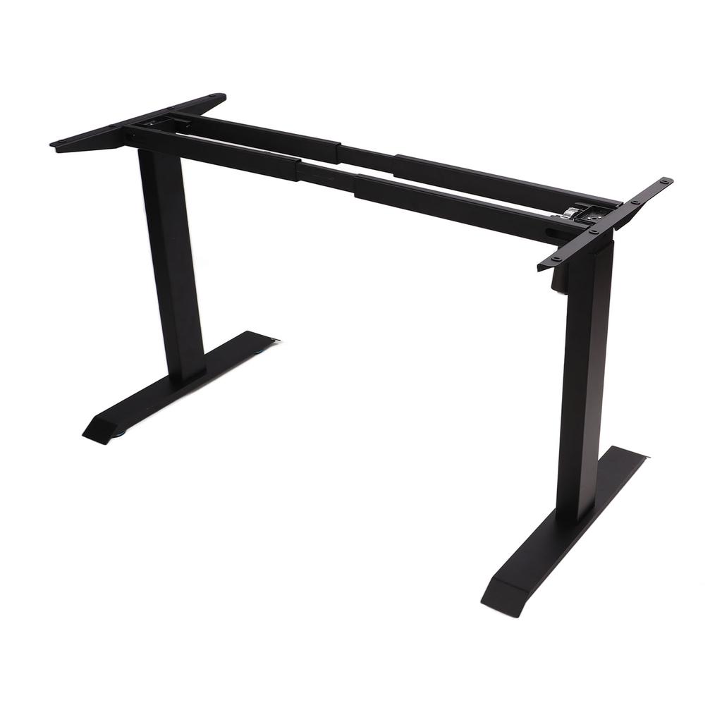 Height Adjustable Desk Frame 120KG Load Bearing Heavy Duty Electric Standing Table Base 100‑240V US Plug