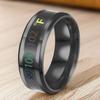 Stainless Steel Color-Changing Men's Ring - Hip-Hop, Trendy, Temperature-Sensitive, Non-Fading Luxury Design