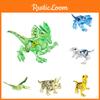Jurassic Crystal Dinosaur Building Blocks Educational Toy For Creative Play Yg77034