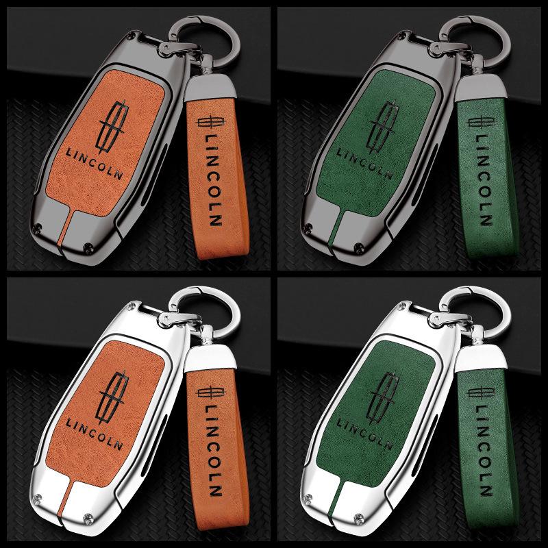 Hochwertiges Metall-Schlüsselschalen für Lincoln MKZ, MKC, MKX (Altes Modell)