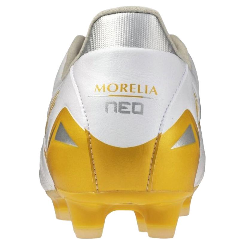 Mizuno Morelia Neo IV Pro Comfortable Durable Football Shoes Unisex Football Shoes White Platinum P1GA263450