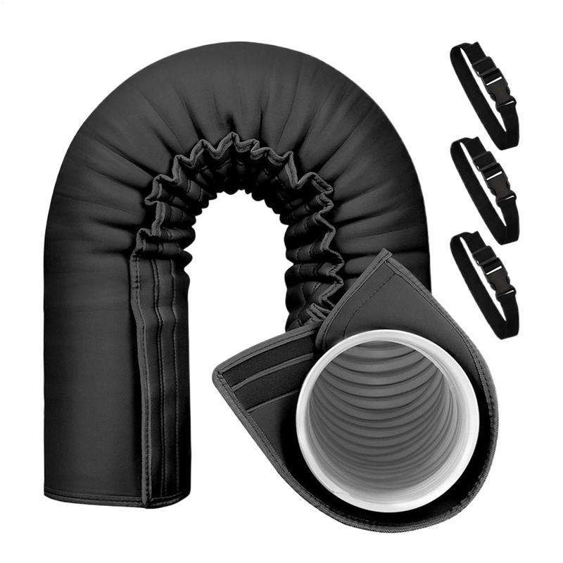 

Portable AC Hose Insulation Portable AC Insulated Hose Cover Adjustable Triple-Layer Insulated Tube Wrap Exhaust Accessories For China Mainland