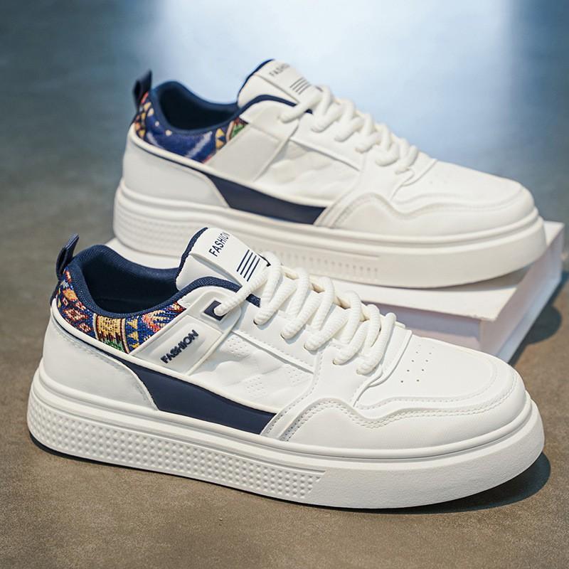 Summer Trend All-matching Sports Casual Skate Shoes Men s Soft-sole White Fashionable 42
