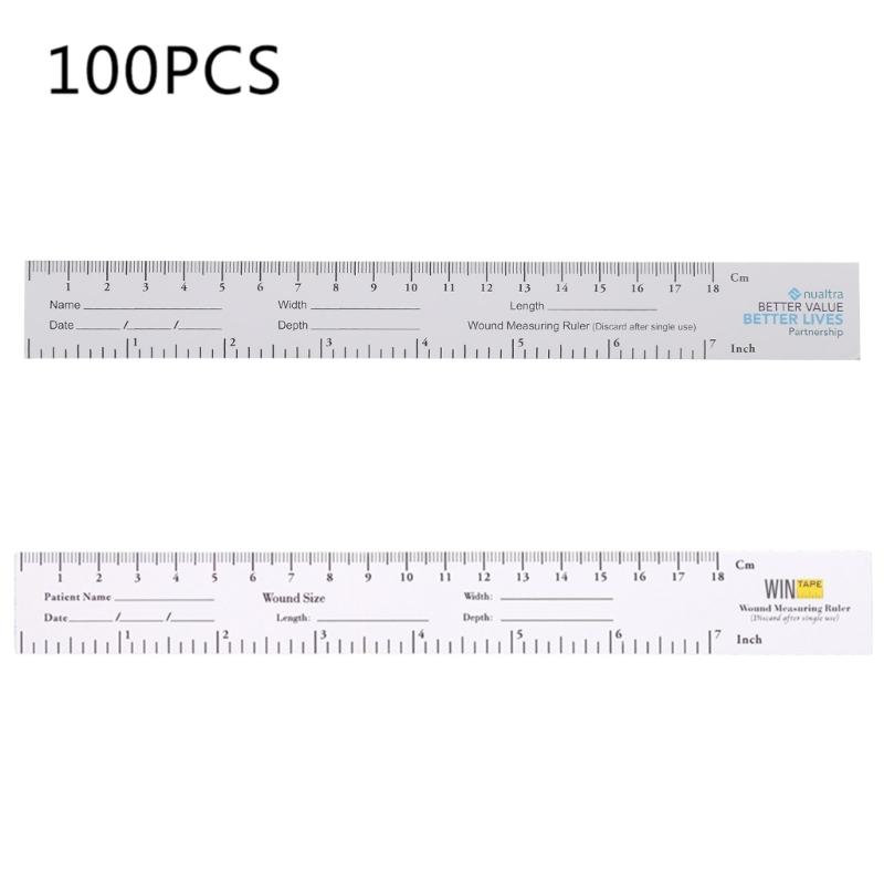 Paper Tape Measure Disposable Wound Measuring Ruler Educare Measuring Tape Wound Measurement Tool Me dical Measurement