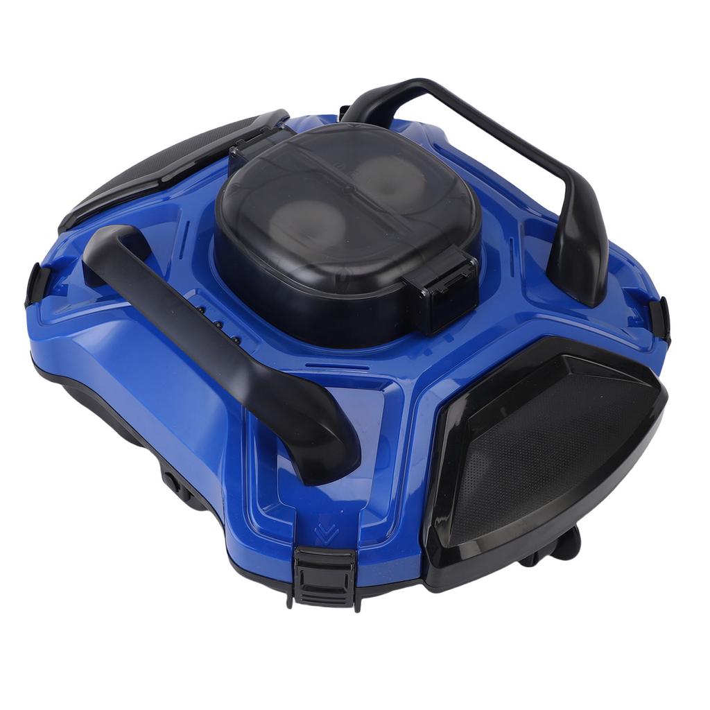 Cordless Robotic Pool Cleaner IPX8 Pool Vacuum Self Parking 5000mAh Battery Powerful Suction for Flat Pools US Plug