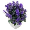 Fake Potted Plant Artificial Bonsai Home Bedroom Floral Decor Lively Plastic 15*16cm 19 Mesh Beautiful Courtyards Families