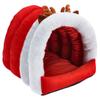 Christmas Nest For Animals Cat Dog Soft Cushion Santa Claus 40X40