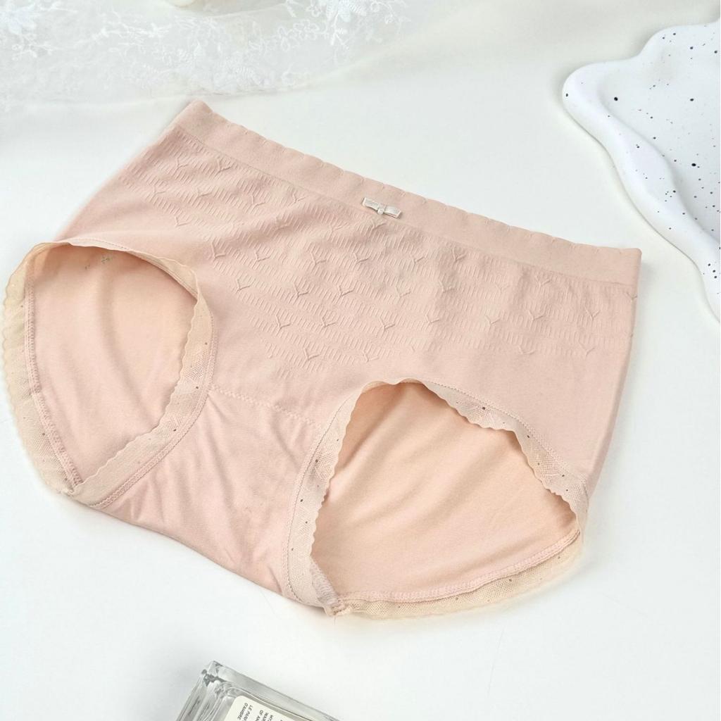 Damen Frühling und Sommer Neue Leichte und Bequeme Atmungsaktive Dreieck-Slips mit Mittlerem Bund