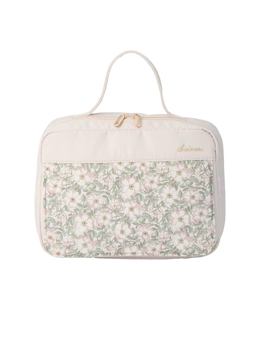 

Inujirushi Honpo Liberty Print Diaper 1000909 Pouch, Beige, бежевый