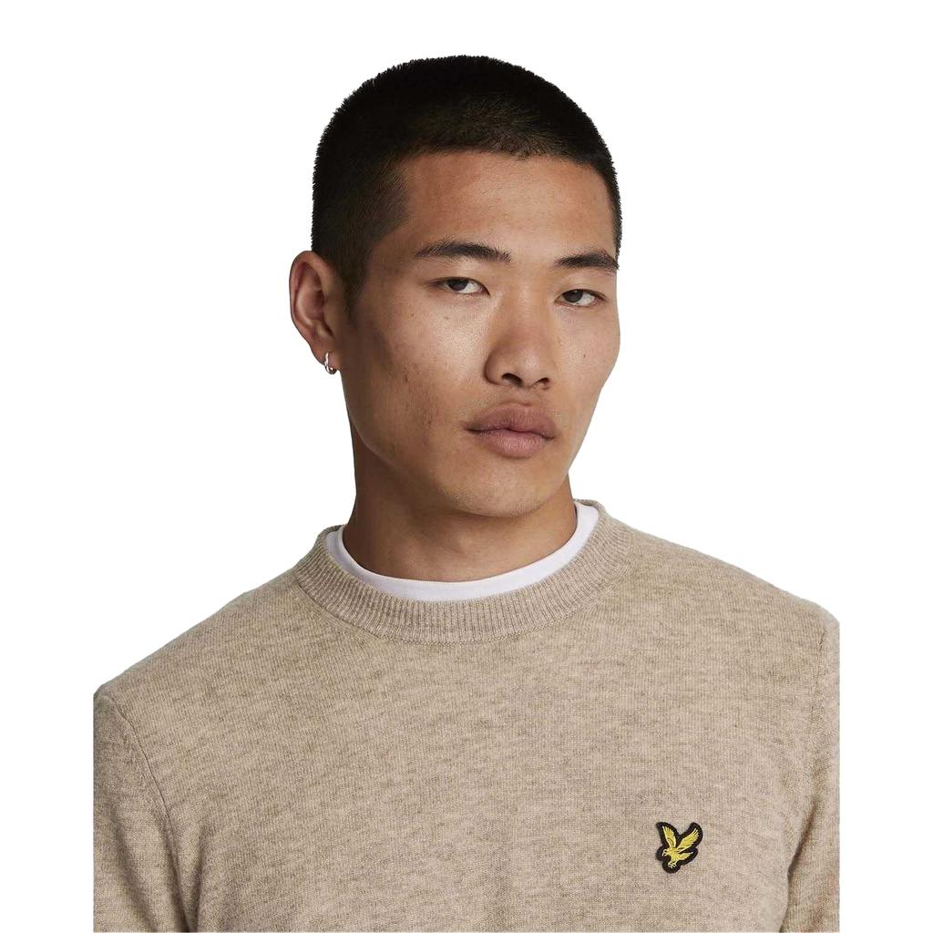 Lyle & Scott Men's Lambswool Round Neck Jumper
