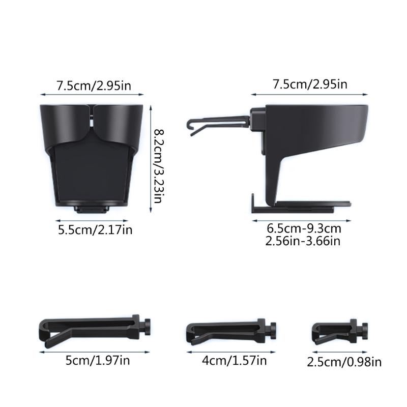 Car Accessories Drink Holders with Mounting Clips Auto Bottle Beverage Holder