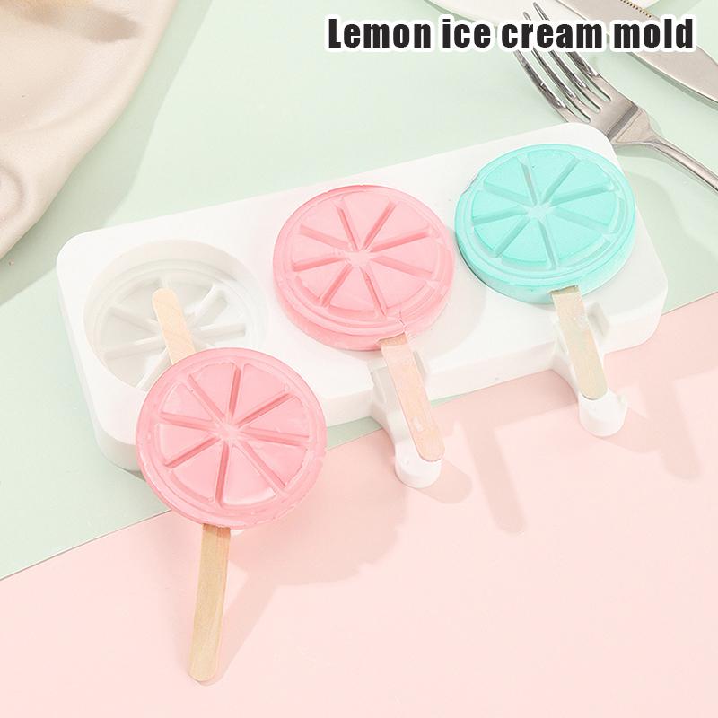 1/2/3 Stück Eis am Stiel Form Lebensmittelqualität Silikon Herz Frucht Schokolade Form DIY Backform Küchenzubehör