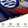 1PC Custom Name Inter Milan Patterned Flannel Blanket Suitable For All Seasons for Home Decor Warmth and Comfort Gifts Holiday Present