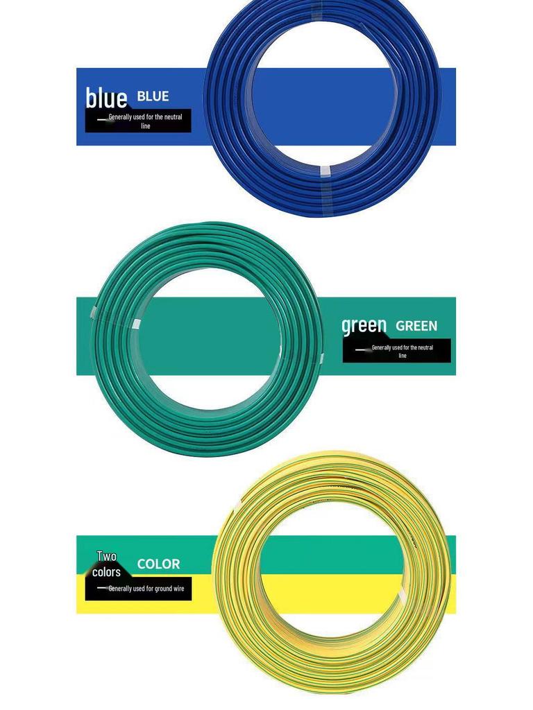 Anti-Aging Aluminum Core Wire for Household Use - Available in 2.5/4/6/10/16 sq sizes.