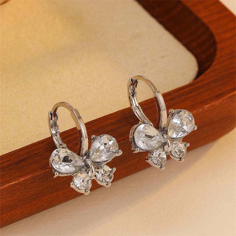New Style Butterfly Ear Clips for Women - Simple, Elegant and Petite Earrings. New Trendy and Versatile Ear Accessories.