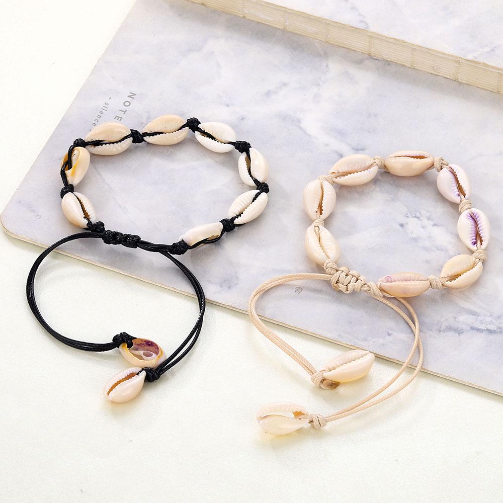 2024 natürliche Muschel Armband Böhmischen frauen Bunte Handgemachte Bnagle Armband Party Geschenk Schmuck