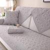 Cotton Fabric Floral Embroidery Sofa Towel Anti Slip Fabric Thickened Fabric Cushion Multi Purpose Sofa Cover Backrest Mat