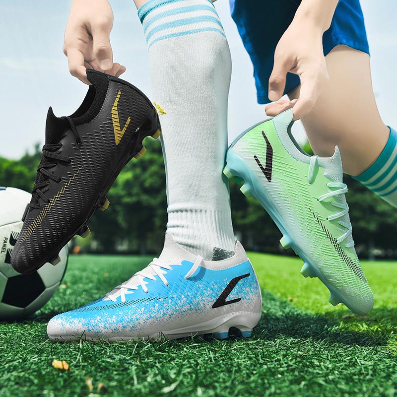 2025 Fashion Original Men Soccer Shoes Society Cleats Football Field Boots Professional Non Slip Match Unisex High Quality Fast