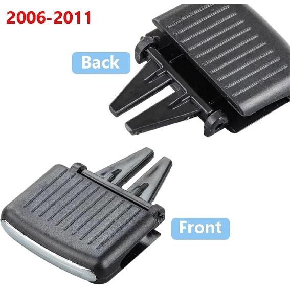 Air Conditioning Adjust Clip Front Dashboard A/C Vent Outlet Clips Compatible For VW Jetta A5 MK5 Golf 5 GTI R32 Rabbit Sagitar 2006-2011(4pcs Front