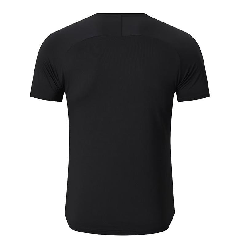 Men's Quick-Dry Short Sleeve Fitness T-Shirt - Casual Round Neck Activewear
