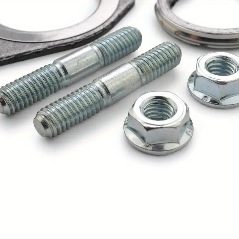 Motorcycle Exhaust Leak Repair Kit For Yamaha/Apulia 50cc Racing Gasket And Pin Set Exhaust Pipe Gasket Screw Double Punch