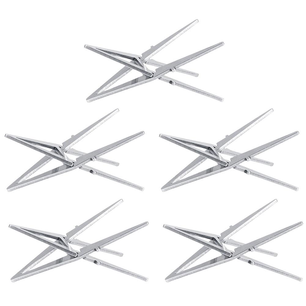 

Alcohol Stove Internal Bracket Stainless Steel Portable Alcohol Stove Bracket Detachable Camping Pot Stand for Family Picnics