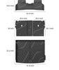 Durable TPE Floor Mats & Trunk Liner for 2023-2025 KONA Electric Cross-Border