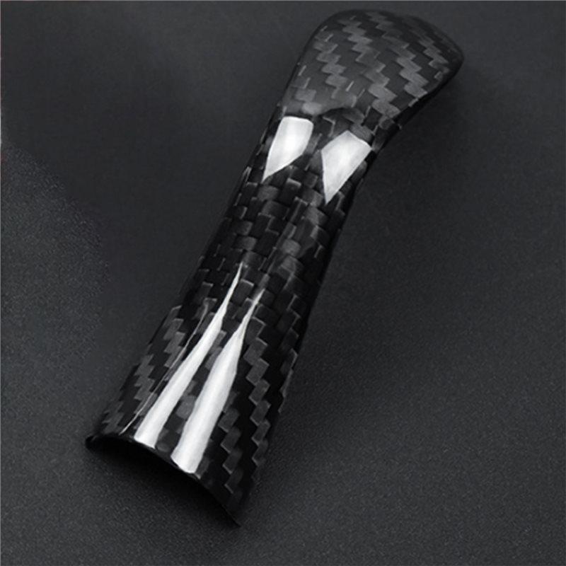 Car Gear Shift Knob Cover For Infiniti Q50 2013-2017 Carbon Fiber Trim Sticker Gear Shift Head