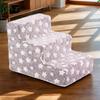 Dog Steps For Bed 3 Steps Dog Stairs Ramp For High Beds Removable Non-Slip Climbing Pet Ramp Washable Cat Ladder For Chair Sofa