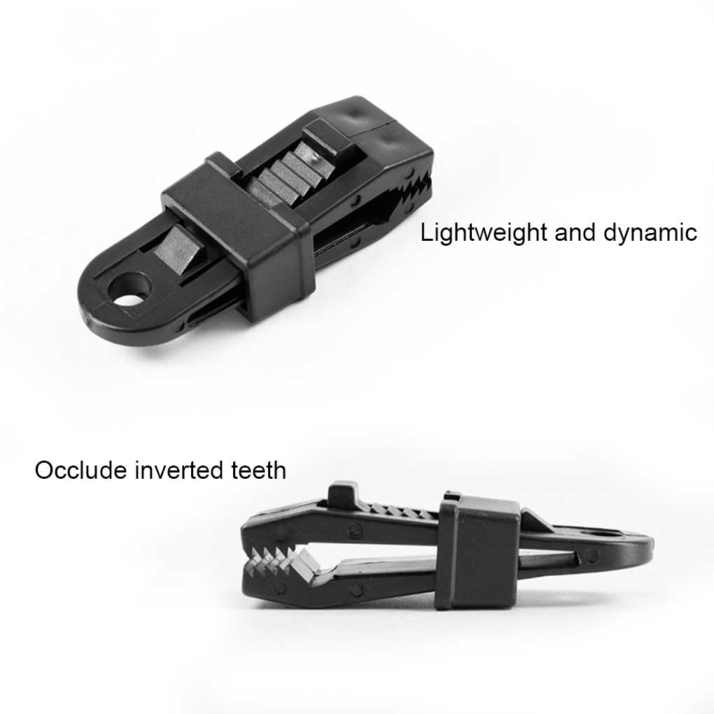 ABS Tent Clip Portable Replacing Windproof Adjustable Awning Fixing Clamp Fixture Fastener Tightener Accessories