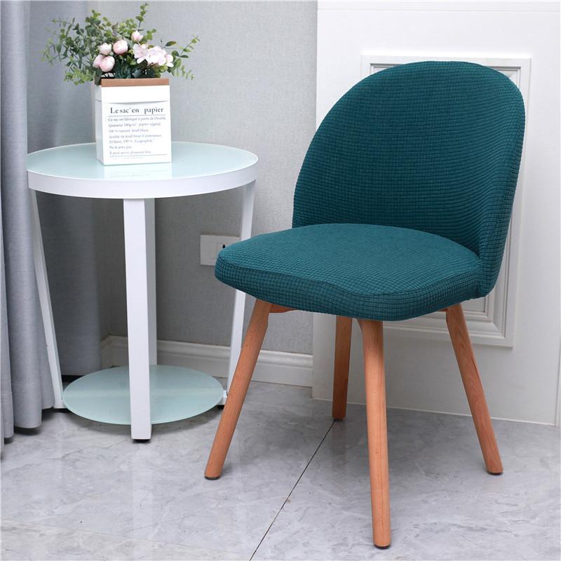 Curved Low Back Chair Cover Special European Elastic Hotel Restaurant Restaurant Home Chair Cover Banquet