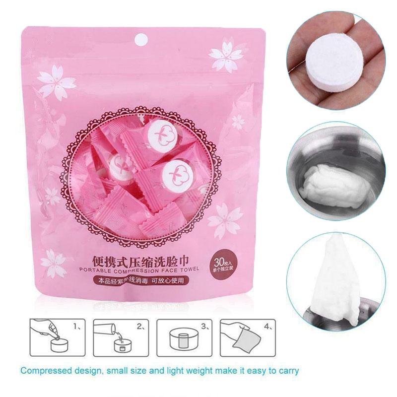Travel Compressed Coin Disposable Face Towel Soft And Comfortable For All Occasions