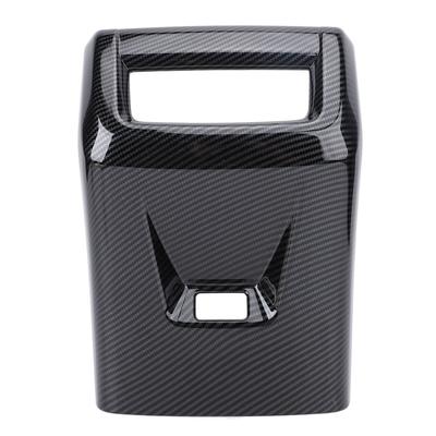 Aizmugurējā gaisa ventilācijas atveres vāks ar oglekļa šķiedras rakstu, pašlīmējoša aizmugurējā gaisa kondicioniera ventilācijas atveres apdare, automašīna