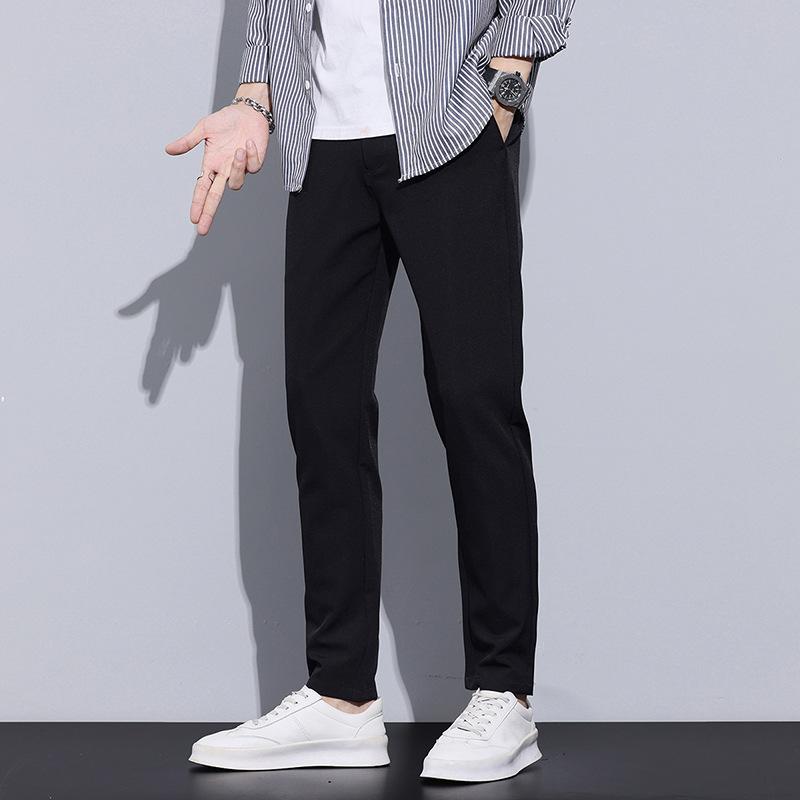 

Новые весенне-летние прямые брюки для мужского делового формального костюма 38