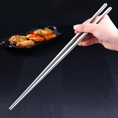 Paslanmaz çelik kızartma çubukları (36cm) (kare) Paslanmaz çelik çubuklar