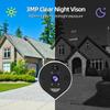 Intelligente 3MP Video-Türklingel: Diebstahlsicheres elektronisches Türspion mit Fernüberwachung