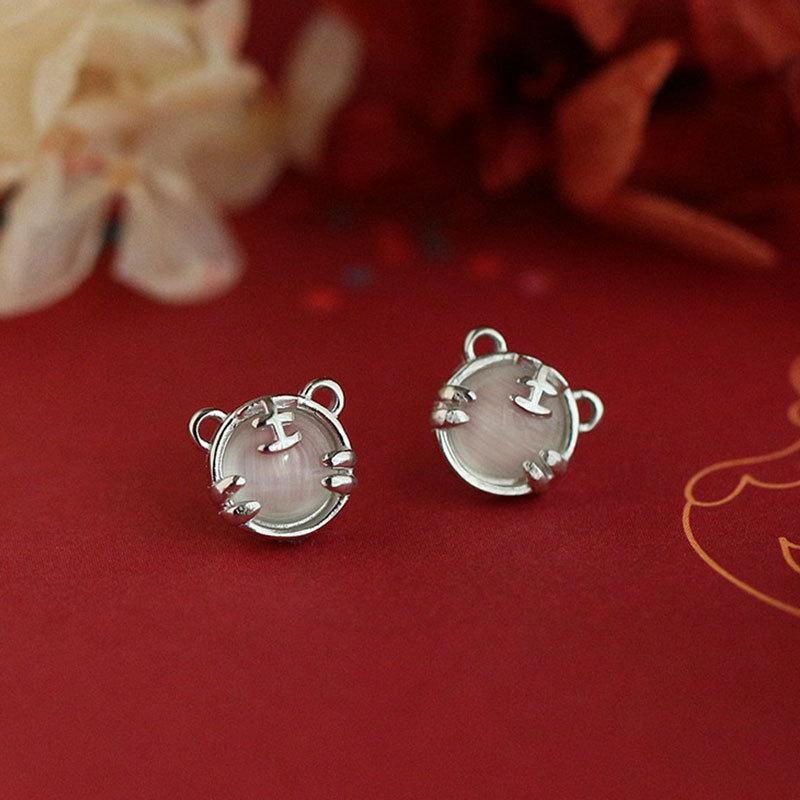 Cute Tiger Earrings New Year's Eyes Earrings