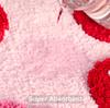 Beige Bathroom Rugs Cute Cherry Bath Mat Coloful Bathroom Accessories, Funny Flower Rug Non Slip Floor Mat, Machine