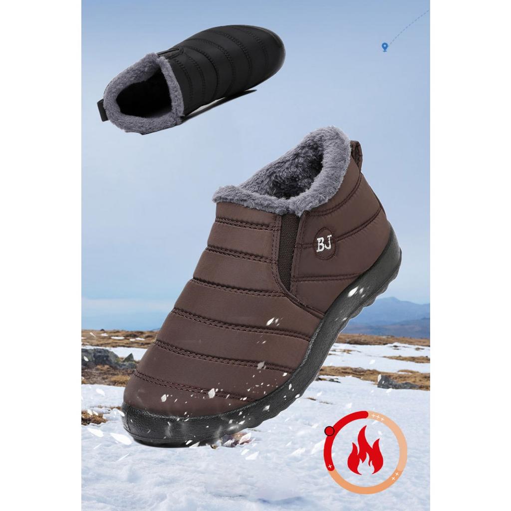 Cotton Shoes, Snow Boots, Fleece, Thickened Cotton Boots, Warm Shoes, Casual Shoes
