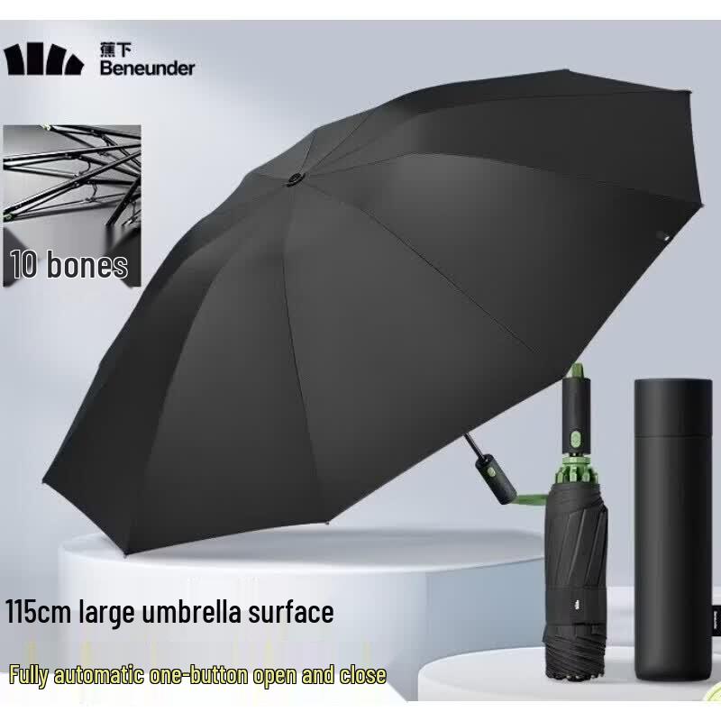 Beneunder Fully Automatic 10-Rib Folding Umbrella