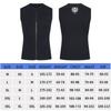 Men Wetsuit Top 3mm Neoprene Wetsuit Vest with Front Zipper Sleeveless Top Thermal Diving Vest for Surfing Snorkeling